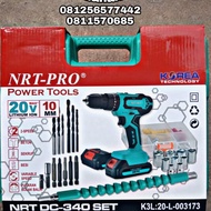 Bor baterai 20 volt NRT-PRO/ Bor cordless drill 20 volt NRT-PRO
