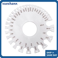 XUESHANN Round Wire Gauge, Non-Ferrous Metal Gauge Metric and Imperial Scales Thickness Gauge, Stain