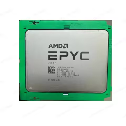 AMD EPYC 7B12 64C/128T Server Processor Rome Architecture 240W 100-000000020 for AI & Workstation