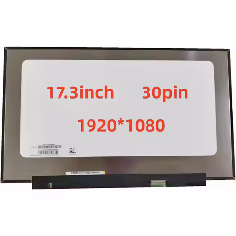 NV173FHM-N49 Fit NV173FHM-N4G B173HAN04.8 IPS 17.3 Inch Laptop LCD Screen FHD 1920x1080 EDP 30Pin Di