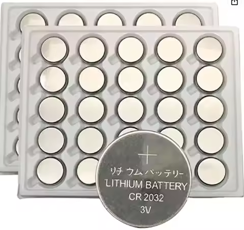 25/50PCS CR2032 CR 2032 cr2032 Button Battery 3V Lithium Battery For Toys Calculator Car Watch Remot