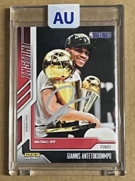 2020-21 Instant Final MVP Giannis Antetokounmpo 字母哥 NBA champ 簽名卡 Beckett 已認證