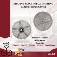 ESX705 / ESX715 / ES718X / ES721X  SHARP EWT654XW ELECTROLUX WASHING MACHINE PULSATOR MESIN BASUH 31