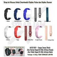 New Nike Polos Strap Digitec Runner / Pulse - Tali Jam Rubber Silikon
