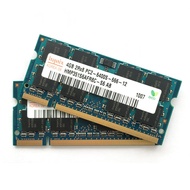 Hynix RAM DDR2 8GB (2X4GB) 800MHz หน่วยความจำแล็ปท็อป2Rx8 PC2-6400S 200Pin SODIMM โมดูลหน่วยความจำ