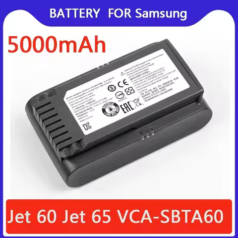 For Samsung VCA-SBTA60 Vacuum Cleaner Battery Jet 60 Turbo Jet 75E Complete VS15A6031R4 VS15A6031R5 