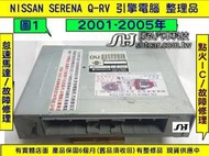 NISSAN SERENA QRV 引擎電腦 2002- OU MEC12-170 ECM ECU 行車電腦 維修 修理
