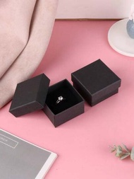 1入紙質珠寶禮盒,含隔層,適用於手鍊、戒指、耳環、吊墜、項鍊等