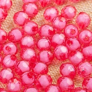 Manik Sudut 6mm Manik-dalam-Manik Manik Akrilik Bahan Manik Buatan Tangan DIY Loket Bahan Aksesori B