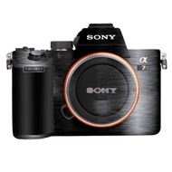 3m Sticker for sony A7M4 - brushed black + matrix