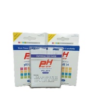 Universal Litmus Ph Paper 100 Pcs For Test Acidity Liquid Ph 1-14 Test Strip Ph 0-14 Water