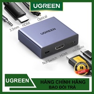 [In stock] UGREEN 60649 HDMI Splitter - Split HDMI to HDMI and 3.5mm Audio, Genuine Optical```