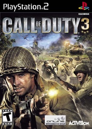 [PS2] Call Of Duty 3 (1 DISC) เกมเพลทู แผ่นก็อปปี้ไรท์ PS2 GAMES BURNED DVD-R DISC