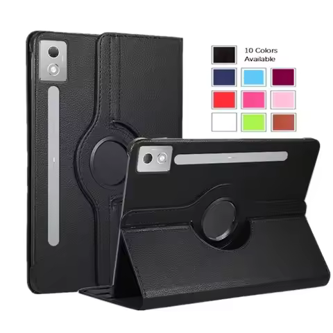 360 Degree Rotating Case For Lenovo Xiaoxin Pad Pro 12.7 inch 2025 funda TB373FU/TB375FC Leather Wit