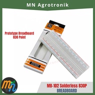 BREADBOARD MB-102 SOLDERLESS 830 830P