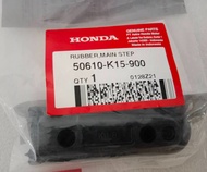 ชุดพักเท้าหลังด้านขวา รถ CBR150R ปี2019 อะไหล่เท้เบิกศูนย์ Honda มี 3 รายการ ยางพักเท้า แกนพักเท้า แ