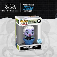 Funko Pop! Villains Ursula in Cart 17 Funko Shop Special Edition with Protector
