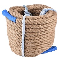 Jute Rope Tug of War Rope Bundle String Jute Hemp Cord Outdoor Sports Climbing DIY Decoration