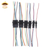 〔8C05〕 1/2/3/4/5/6Pin Female Male Waterproof Electrical Cable Auto Connector Car Plug 〔8C〕