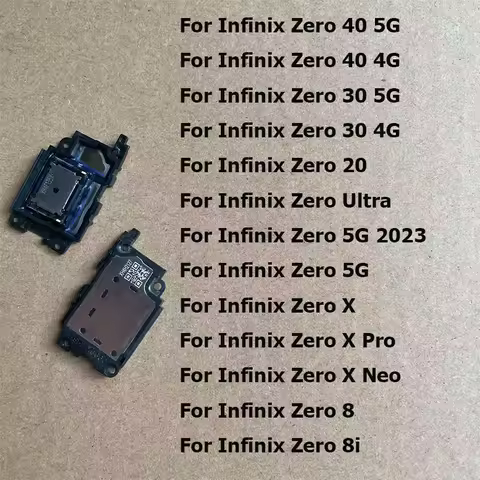 For Infinix Zero 40 30 20 X 8 8i Pro Neo Ultra 4G 5G 2023 Loud Speaker Ringer Buzzer Loudspeaker Fle