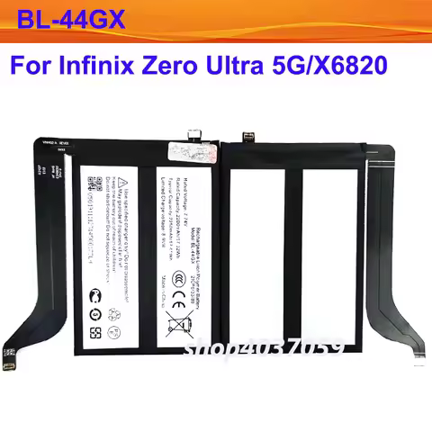 Original Battery 4500mAh BL-44GX Battery For Infinix Zero Ultra 5G X6820 Mobile Phone Batteries Bate