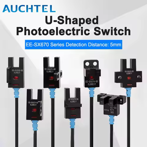 Photoelectric Switch U-type Sensor Switch With 1m Cable EE-SX672-WR/671/670A/3/SX674P-WR Proximity S