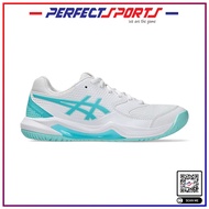 ASICS GEL-DEDICATE 8 PICKLEBALL Womens Pickleball Shoes WHITE/ENERGY AQUA