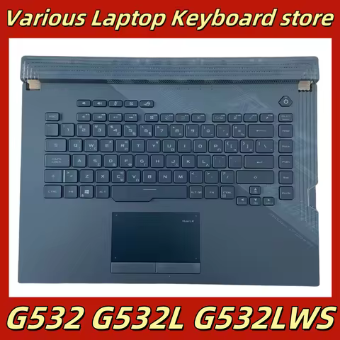 Brand New for Asus Rog Strix Scar 15 G532Lws G532 G532L Replacement Laptop Accessories Palm Rest Key