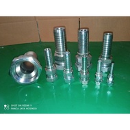 1/ 2 INC HYDRAULIC HOSE FITTING JIC FEMALE 37 CONE SEAT DOUBLE HEXAGON 26711D-08-08