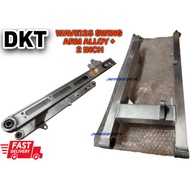 WAVE125 SWING ARM ALLOY + 2 INCH ARM #DKT#SILVER#W125#