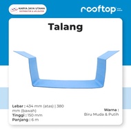 Talang Air uPVC Rooftop | Atap uPVC Rooftop Surabaya