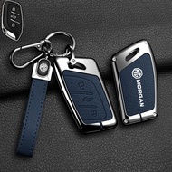 For MG4 2023 Ev MG6pro HS GT ZX ZS EV MG5 MG6 MG 3 Buttons zinc alloy Fob Key Cover Case Keychain Pr