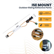 ISE MOUNT Reflective RunningTALI Cycling Pants Buckle Rope Sports Pants Tie