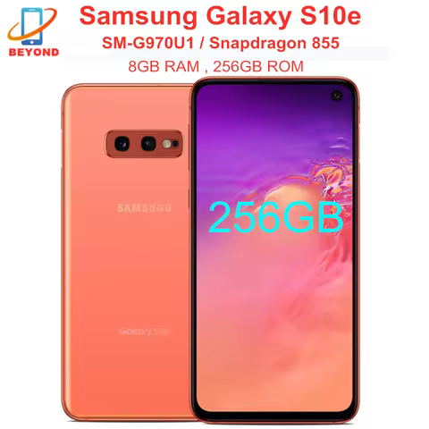 Samsung Galaxy S10e G970U1 256GB ROM 8GB RAM Snapdragon 855 Octa Core 4G LTE 5.8" NFC Original Unloc