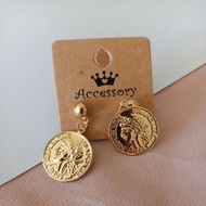 Coin earrings - Euro Style