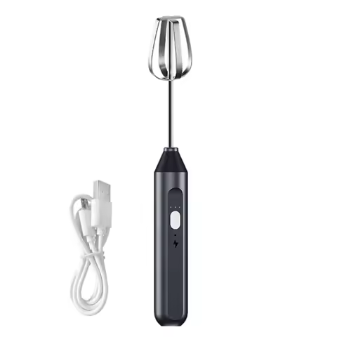 Electric Hand Mixer,Stainless Steel Stirring Whisk,Immersion Blender Cordless Hand Mixer Whisk,3Spee