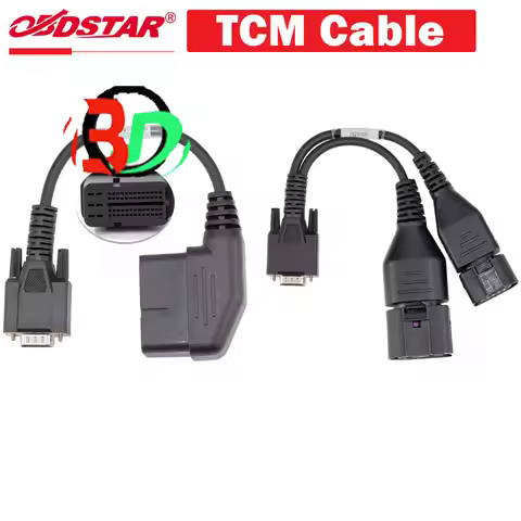 OBDSTAR TCM Connector Cable for DC706/G3 TCM-029 8TD/PDK2-TC400 Cable and TCM-030 DQ400E Cable