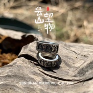 Customized S925 Sterling Silver Buddha Guardian Spacer Clip Ring Running Ring Spacer 2025.9.6