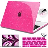 Teryeefi Glitter Case for MacBook Air 13 Inch M4 M3 M2 Chip Release 2022-2024 2025 fits Model A2681/