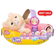 พร้อมส่ง Little Live Pets Cozy Dozys: Ginger The Kitty Interactive Plush Toy 25+ Sounds C28
