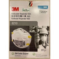 3M N95 8210 20pcs/box Respirator Dust Face Mask/PICASAF RESPIRATOR SIRIM MASK
