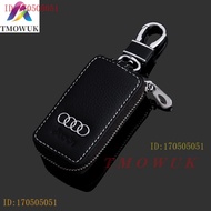 In stock！Audi Audi Key Case Gift Giftaudi q5 tt A1Key protectorA3 A4 A5Key cover、Car Key CaseA6 A7 Q5 q