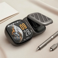 HTC NE72 Touch Screen AI Translation Earbuds, TWS Dual-Touch Headphones, 40h Playtime Fon Telinga Te