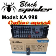 SALE TERBATAS!!! AMPLIFIER BLACK SPIDER KA998 AMPLI BLACK SPIDER KA
