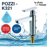 Pozzi brand K321 cold water basin tap