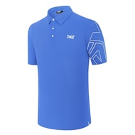 [PG] Golf short-sleeved T-shirt mens summer comfortable sports Polo shirt Golf clothing mens quick-d