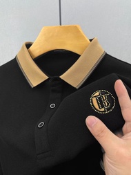 JOOM Polo Shirt for Men Polo Collar T Shirt for Men Summer Men POLO Shirt Short Sleeve T-shirt Lapel