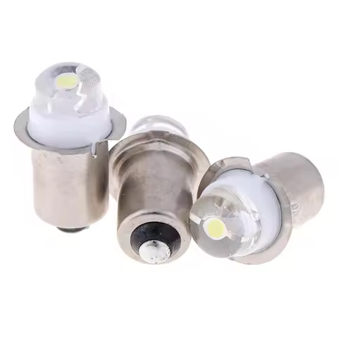 P13.5S PR2 PR3 LED Miniature Lamp 0.5W DC 3V 4.5V 6V 1SMD for Flashlight Replacement Bulb Torches Wo