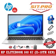 Laptop HP EliteBook 840 G7 Core i5-10310U WIN 11 with BASIC SOFTWARE notebook (refubish)