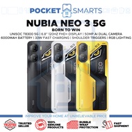 [MY Set] Nubia Neo 3 5G (256GB ROM | 8GB RAM) 1 Year Nubia Malaysia Warranty